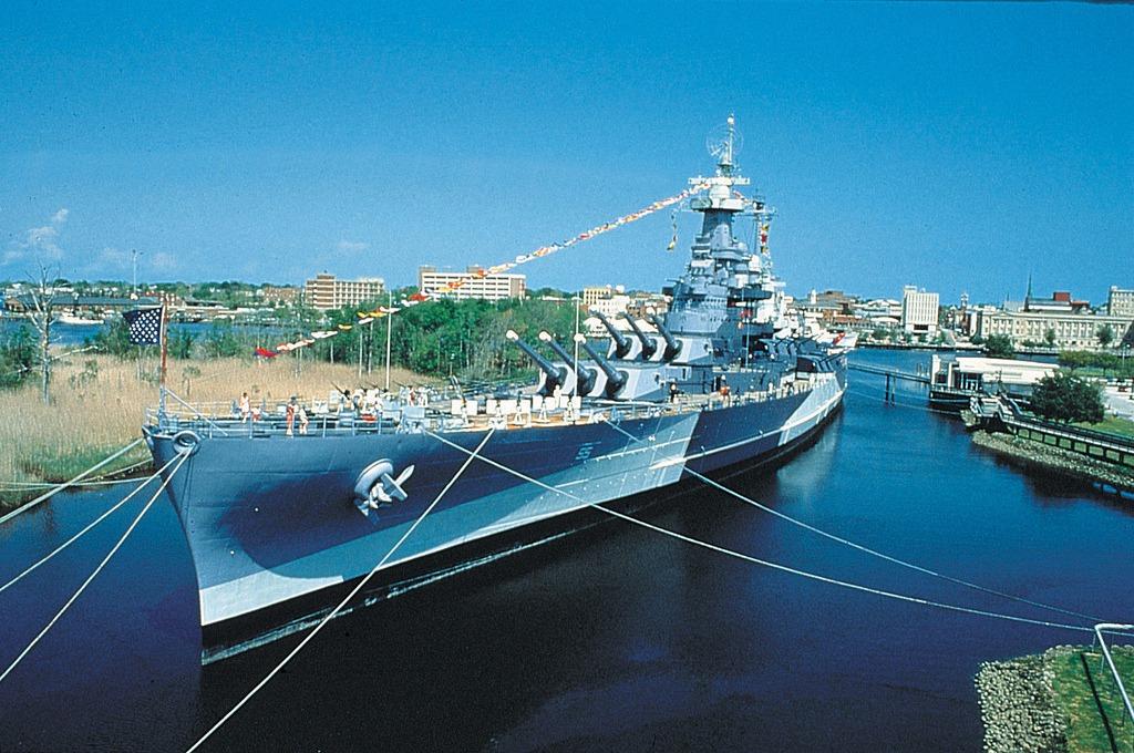 USS North Carolina Battleship