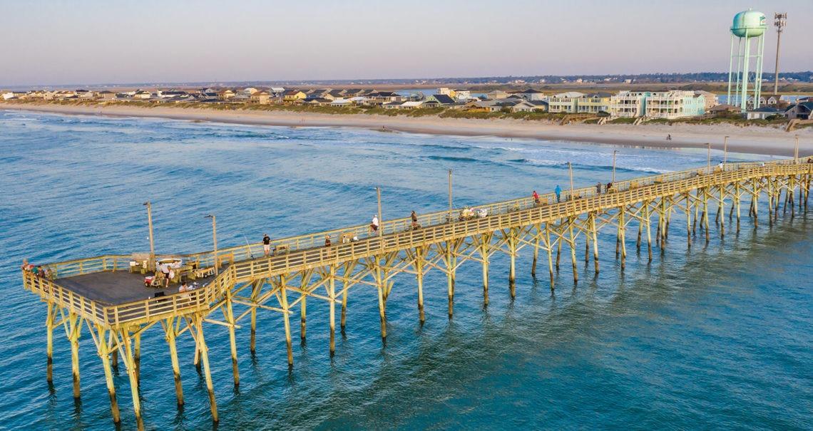 Jolly Roger Fishing Pier on Topsail Island | Ward Realty