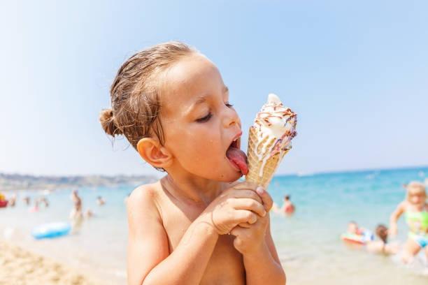 Kid-friendly beach food