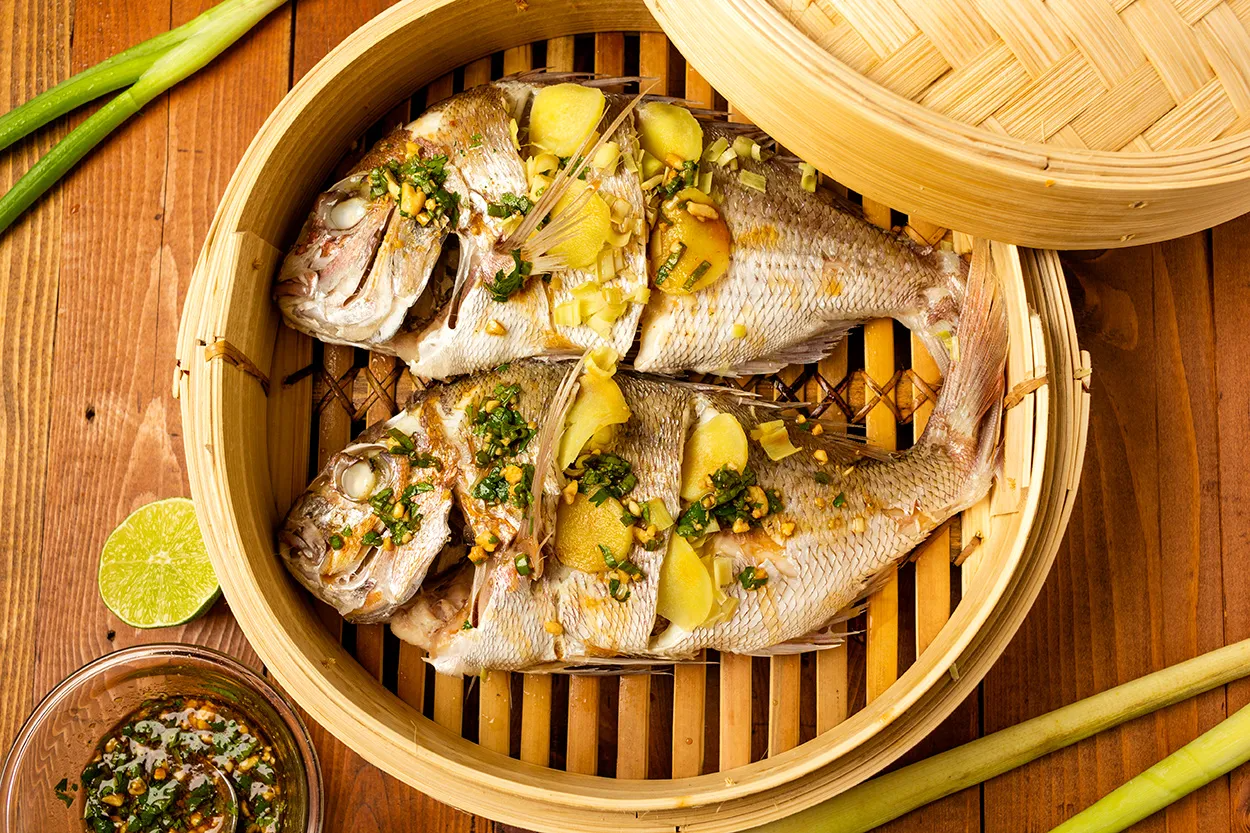 Steamed Fish